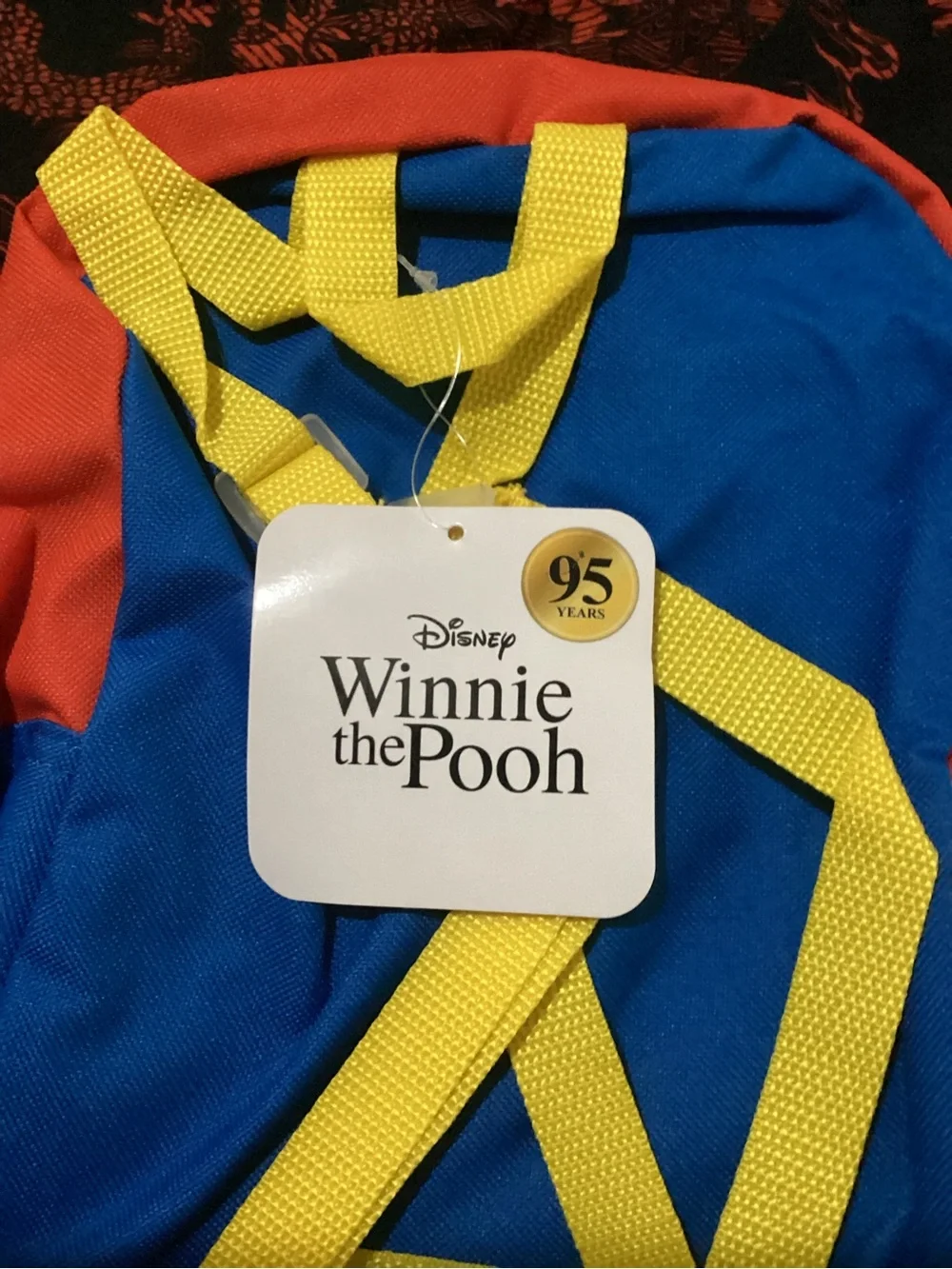 Bioworlds-Disney Winnie the Pooh Backpack - Blue & Yellow